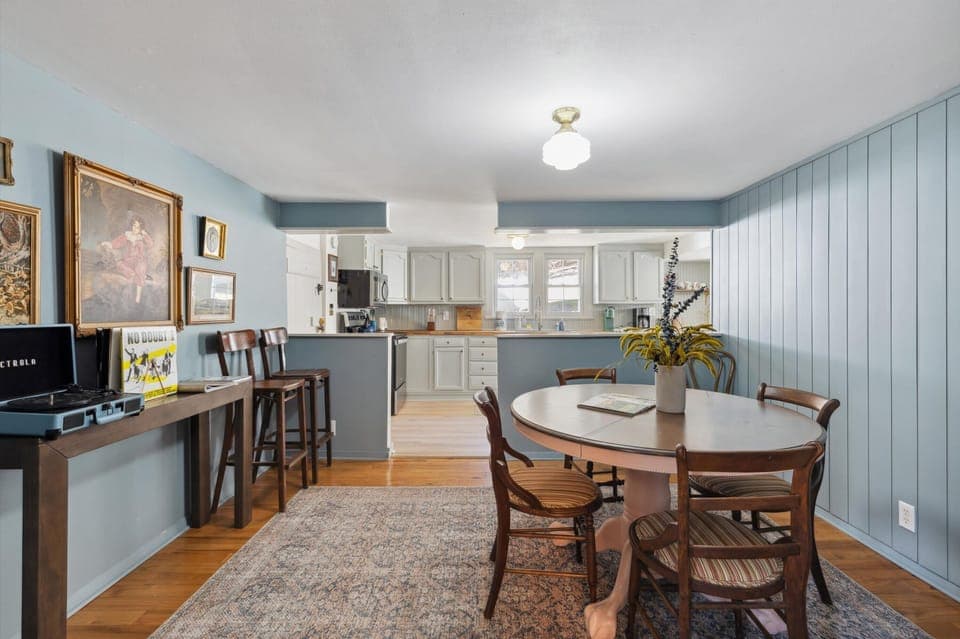 Dining area perfect for family meals