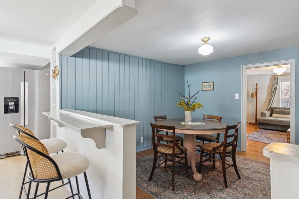 Dining area perfect for family meals