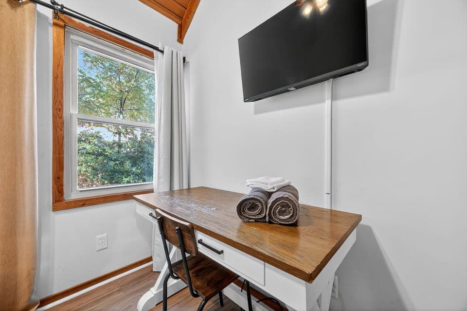 Indoors, Hardwood, Furniture, Table, Desk
