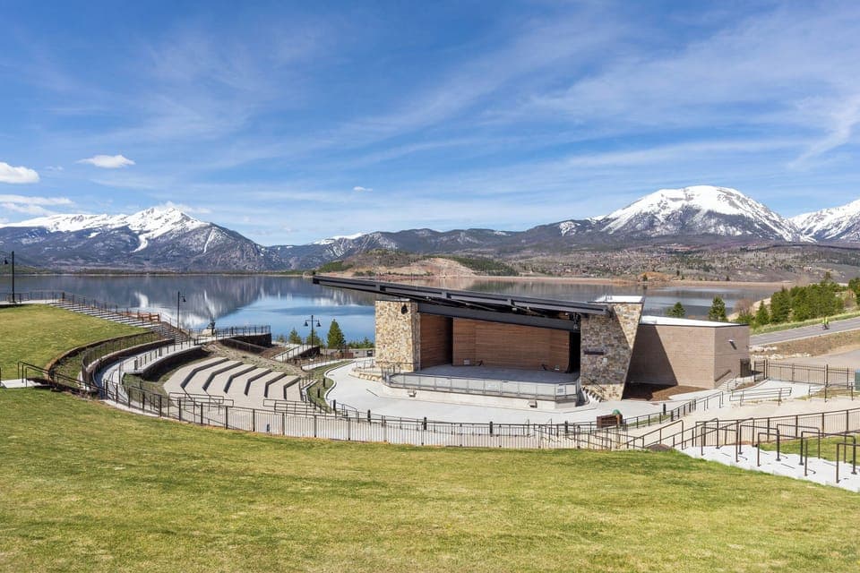 Catch a show at the Dillon Amphitheater right across the street!