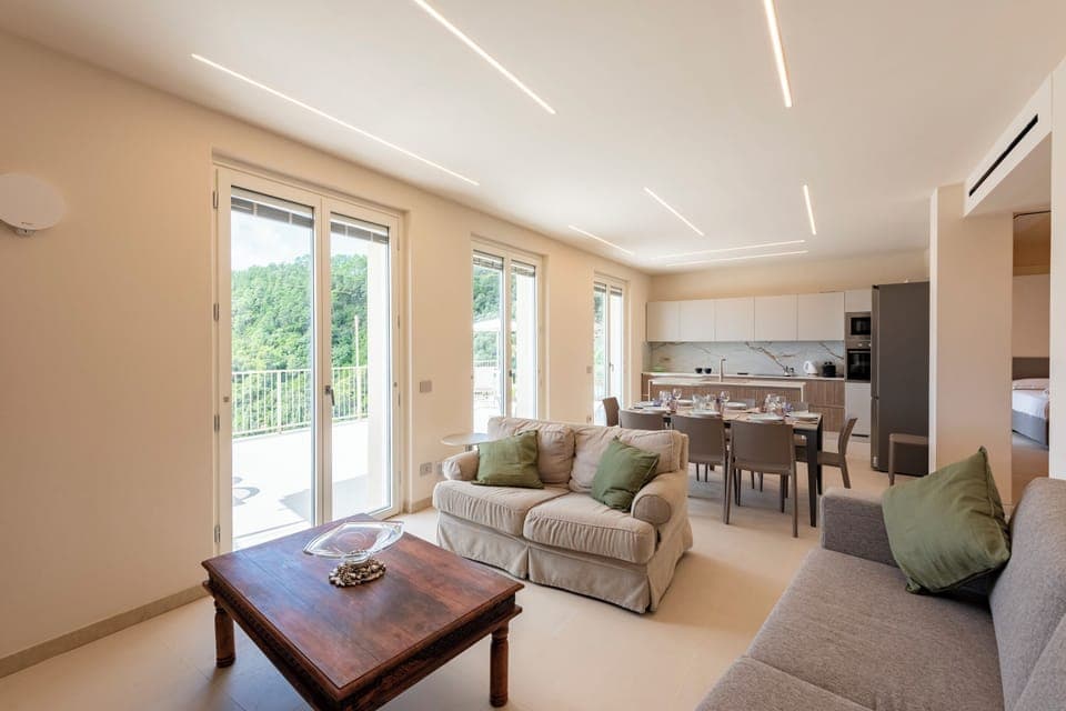 Living and dining room