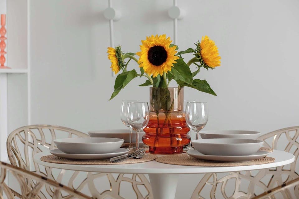 Enjoy the natural light streaming into the spacious living area.