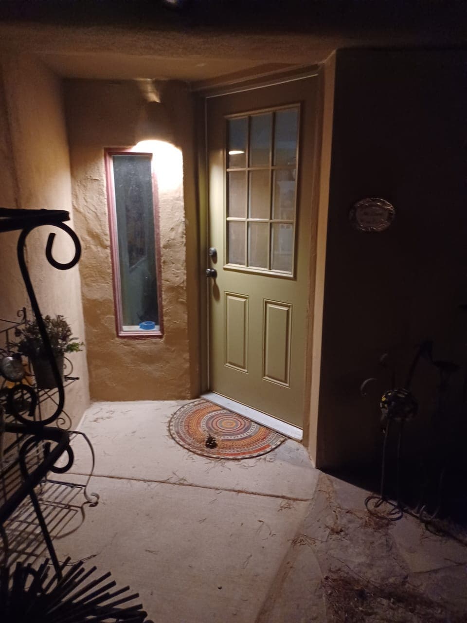 Kitchen Entrance from the Court Yard