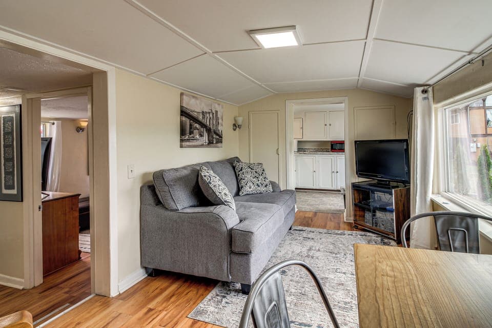 Property Interior | Single-Story Home | Free WiFi | Central A/C & Heating