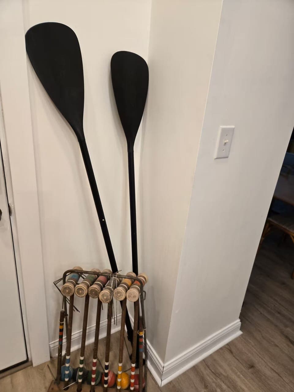 Games for the backyard.
