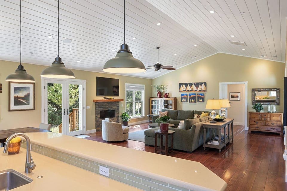 Main House: living area