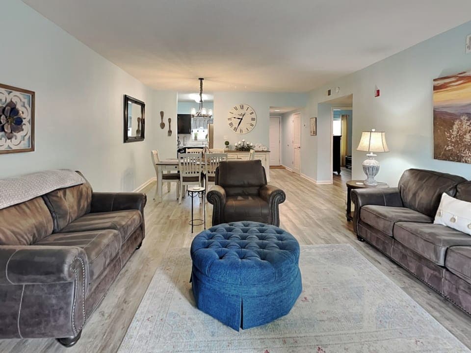 Open Living & Dining