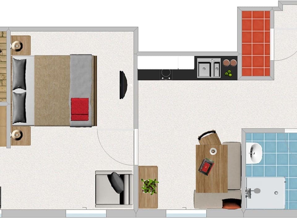 Floor, Apartment, Living Room