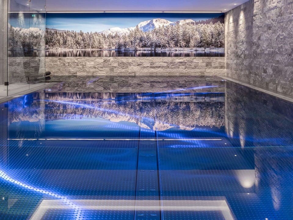 Winter, Swimming Pool, Freezing, Snow, Hotel, Glacial Landform