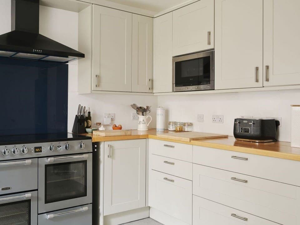 Kitchen, Countertop, Cabinetry, Kitchen Appliance, Major Appliance, Wood, Flooring, Interior Design, Furniture, Drawer