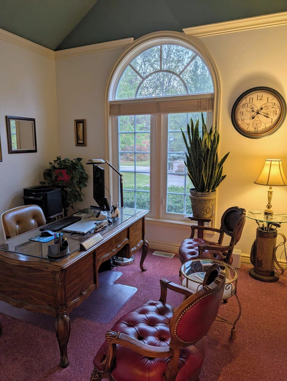 Upstairs office