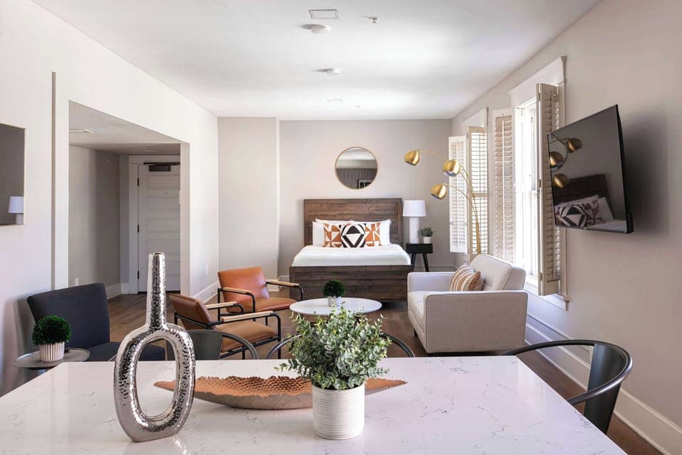 "Cozy space for unwinding after a day of adventure."