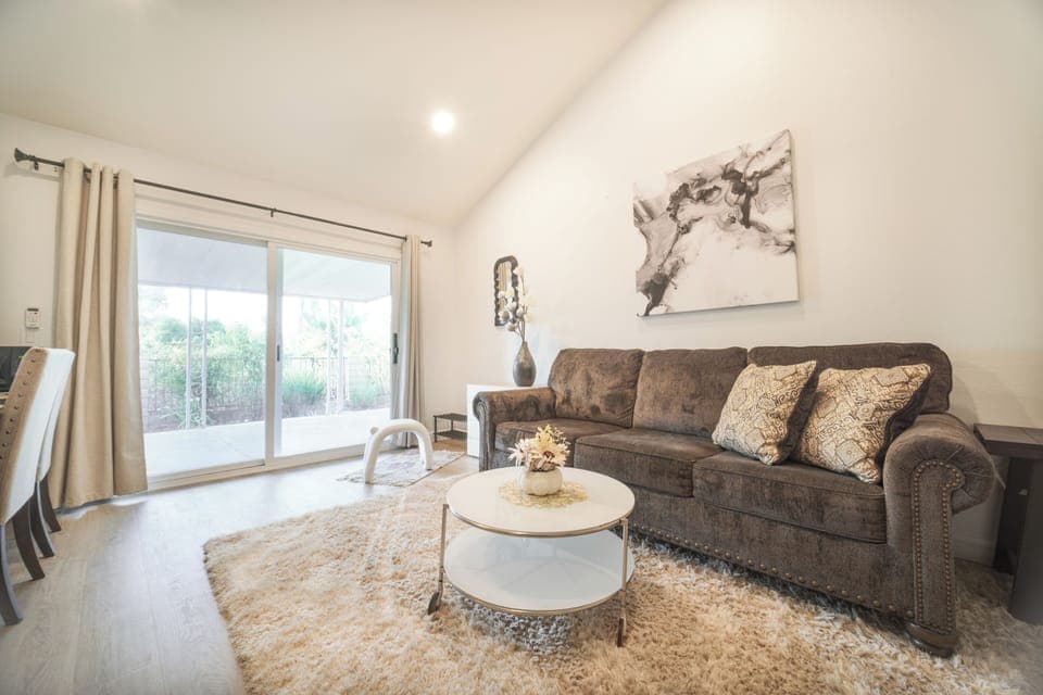 Cozy and comfortable living area
