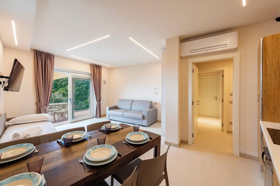 Living and dining room