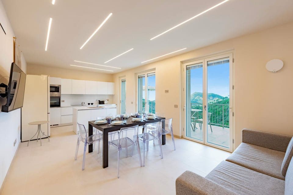 Living and dining room