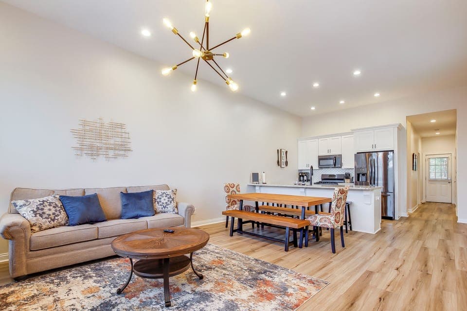 Main living and dining space