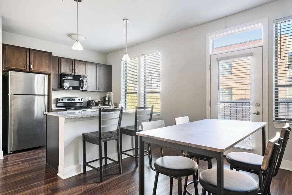 Fully stocked kitchens with startup supplies for your stay.