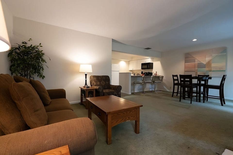 1BR A - Living area