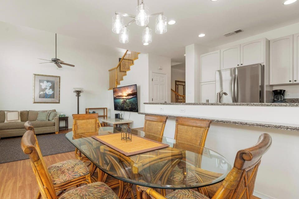 Enjoy a dinner together or game night