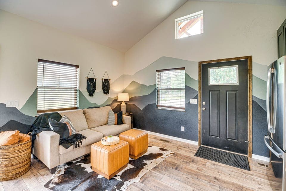 Studio | Living Area | 1st Floor | Queen Sleeper Sofa | Free WiFi