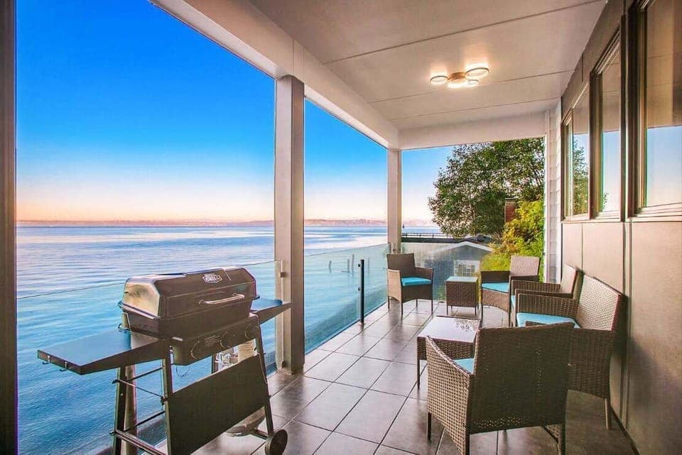 Feel the sea breeze, savor the sunset, and let every moment slow down on this waterfront terrace.