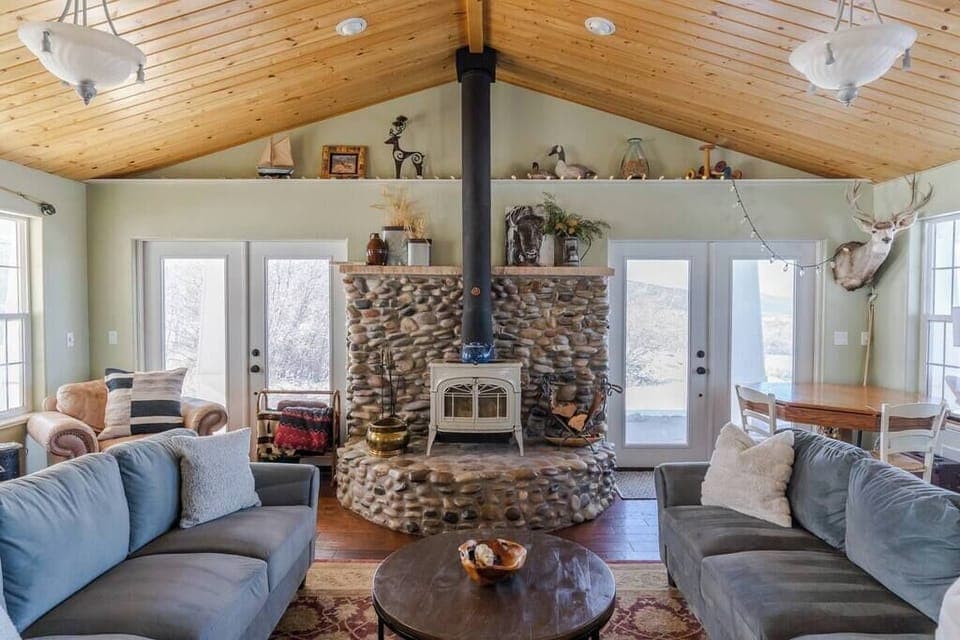 Living room with comfy seating