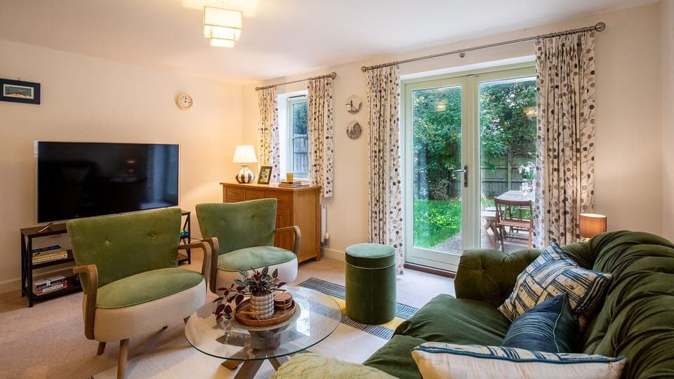 The heart of the home is the comfortable sitting/dining room.