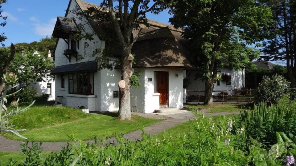 Garden Cottage offering wonderful views into the picturesque organic flower gardens.