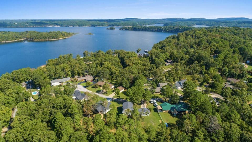 Aerial View | Lakefront Community & Scenic Surroundings