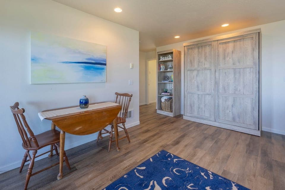 Downstairs table for 2