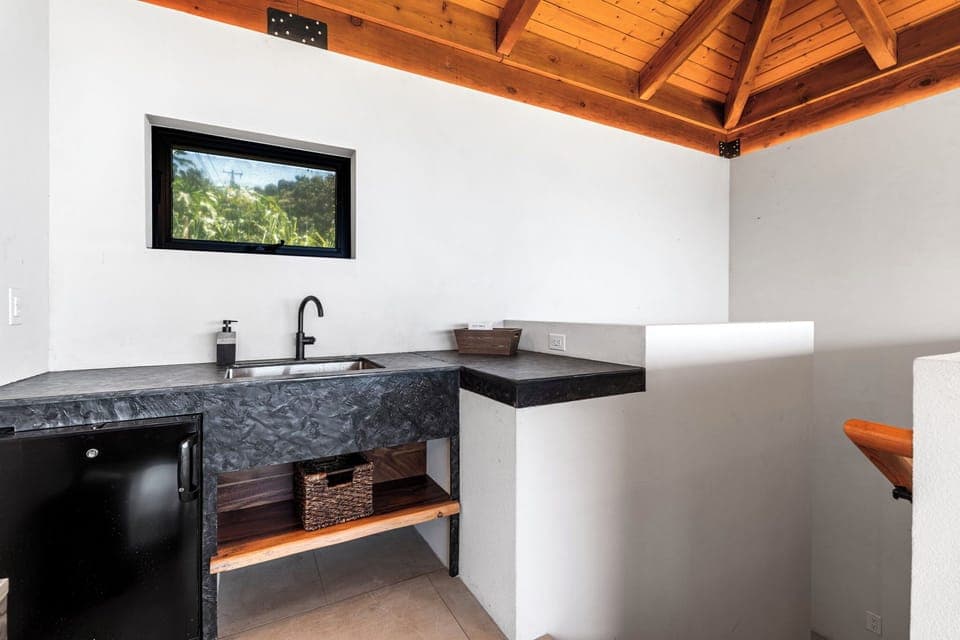 Upstairs suite wet bar