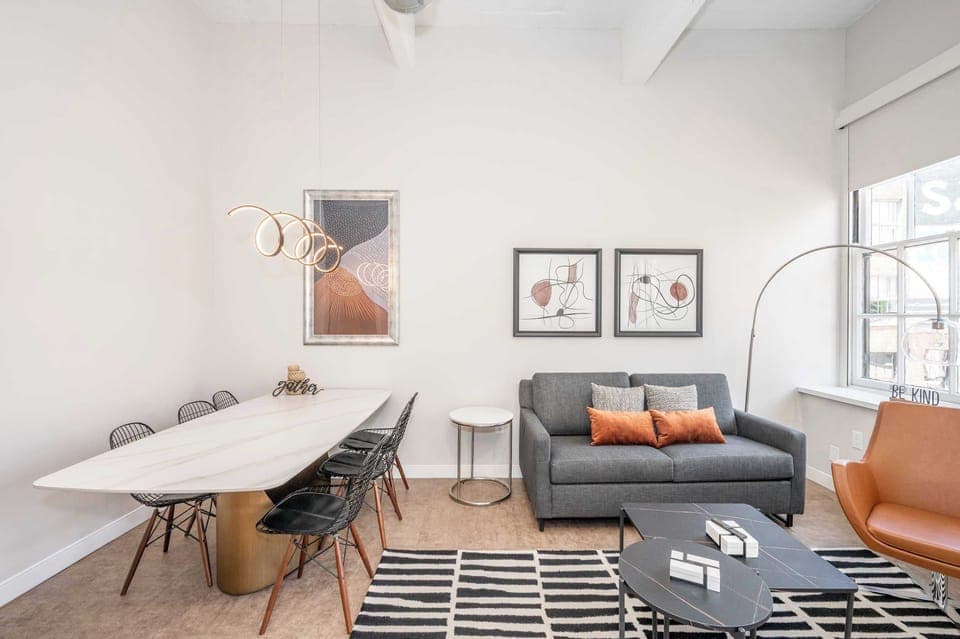 Enjoy the breezy, open layout of the main living spaces​