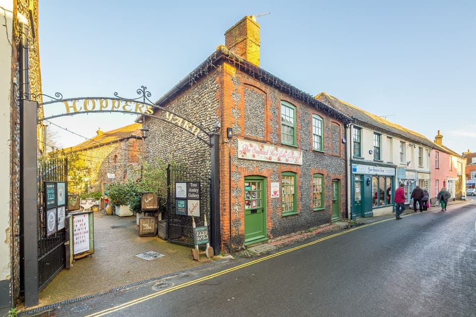 Holt is a popular market town with independent shops