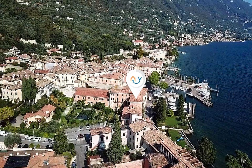 Bogliaco aerial view