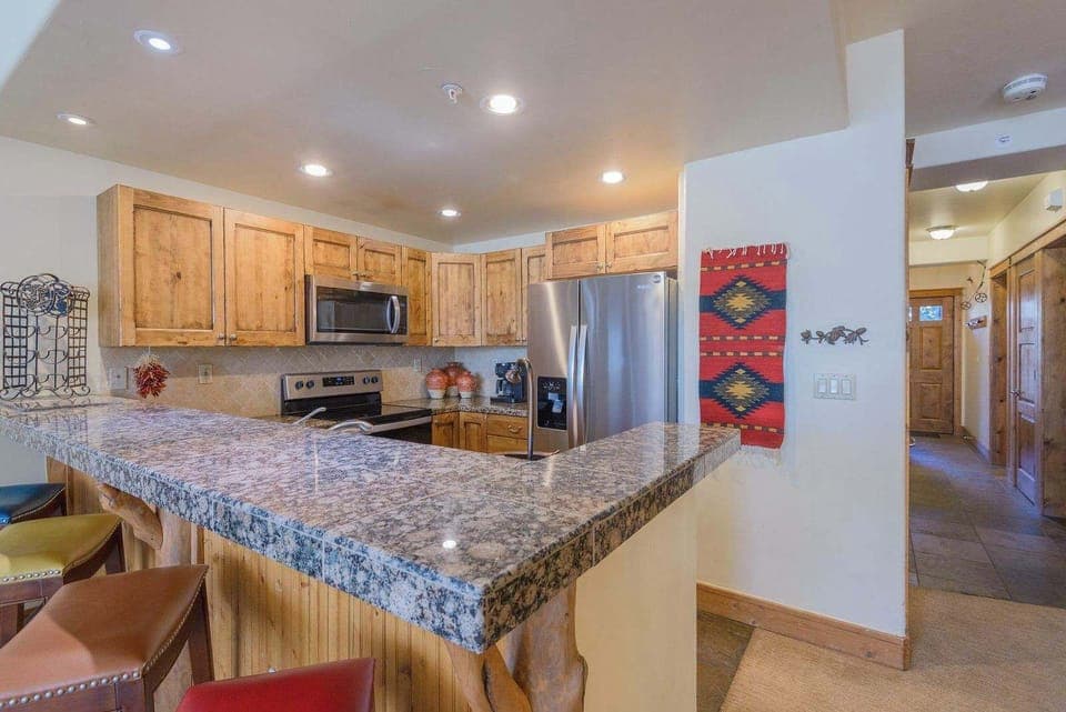 Spacious kitchen