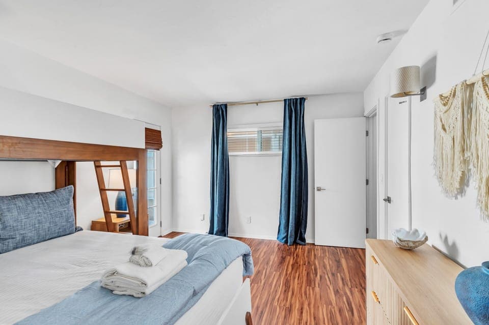 Bedroom 1 with a bunk bed