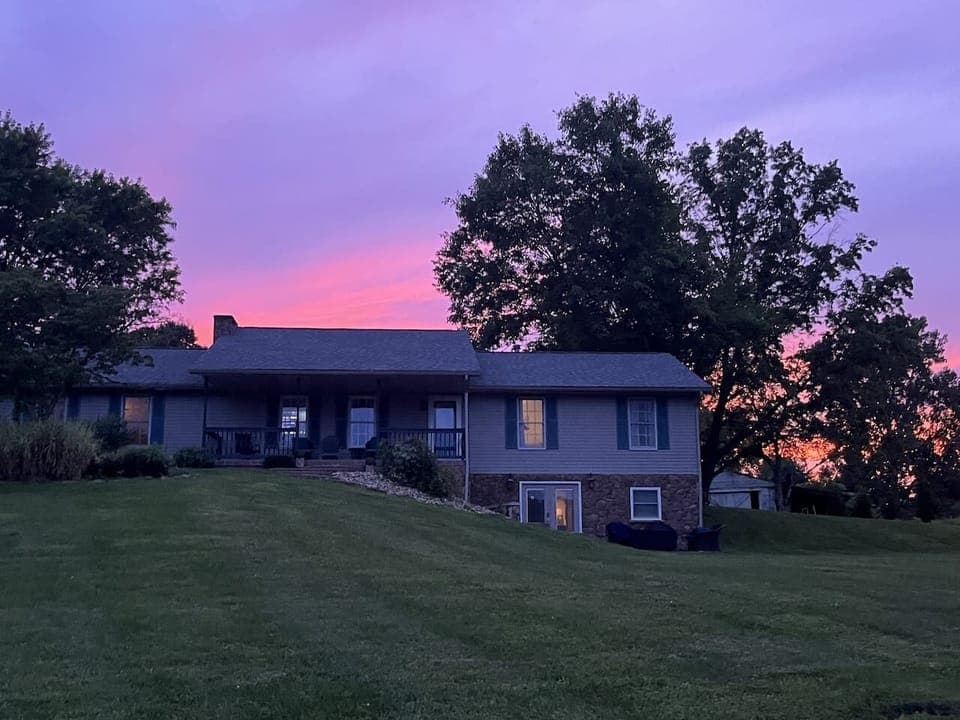 Watching the world turn golden from the comfort of home 