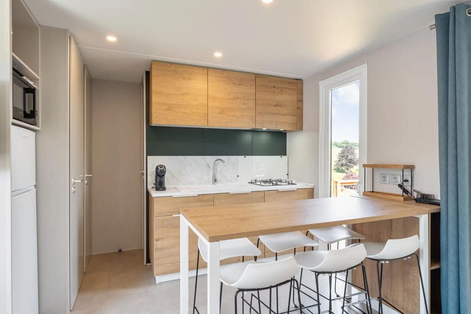 Camping Papillon Bouillon – Vakantiehuis ChaliBou - Kitchen