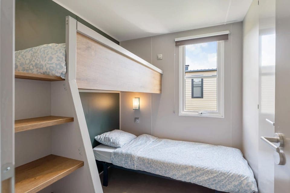 Camping Papillon Bouillon - Vakantiehuis Premium 137 - Bedroom