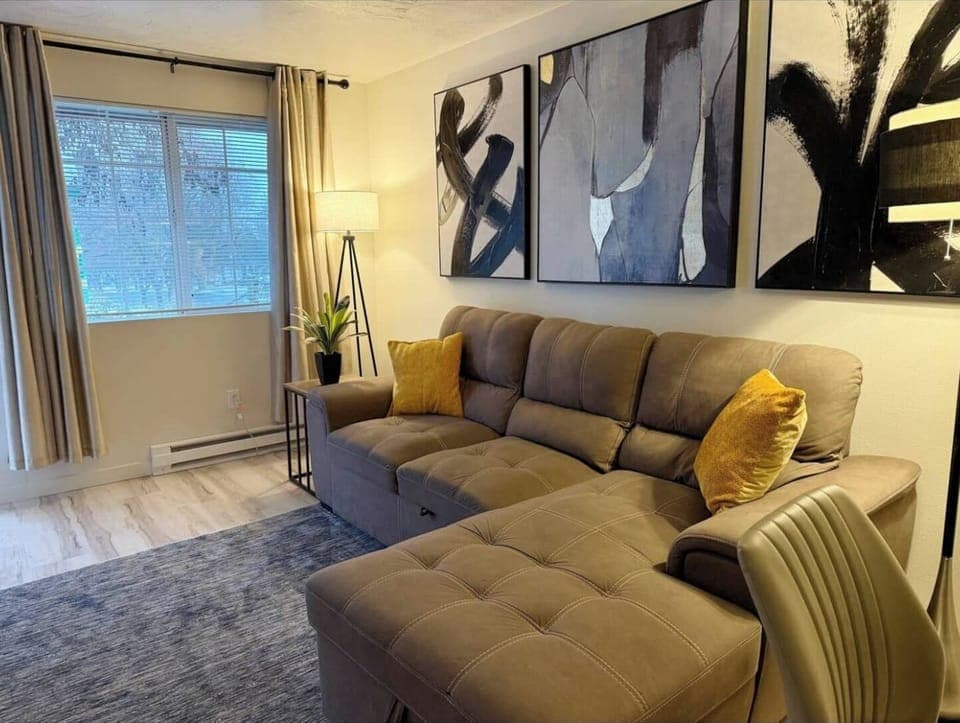 Unwind in this inviting space after your daily adventures.

