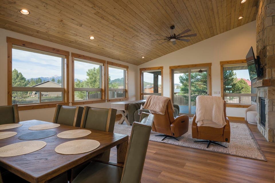 Comfy Living and Dining area