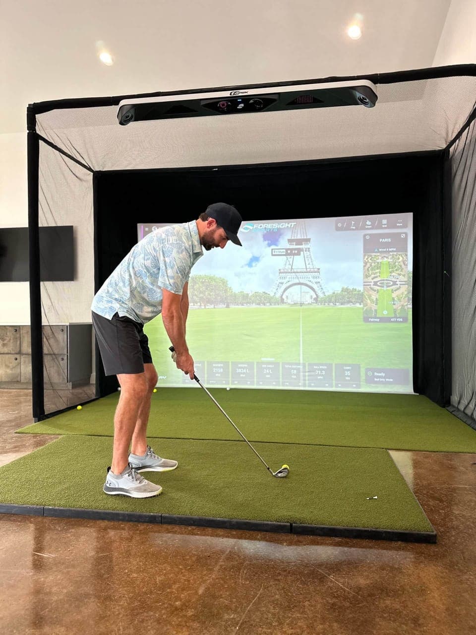 state of the art golf simulator