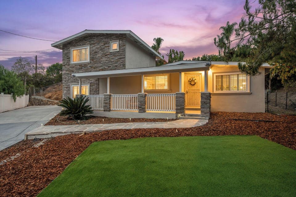Consistent lighting enhances the pathway’s accessibility and safety.