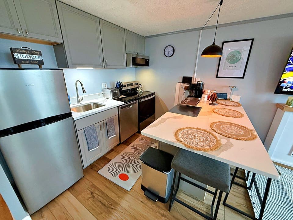 All new kitchen 