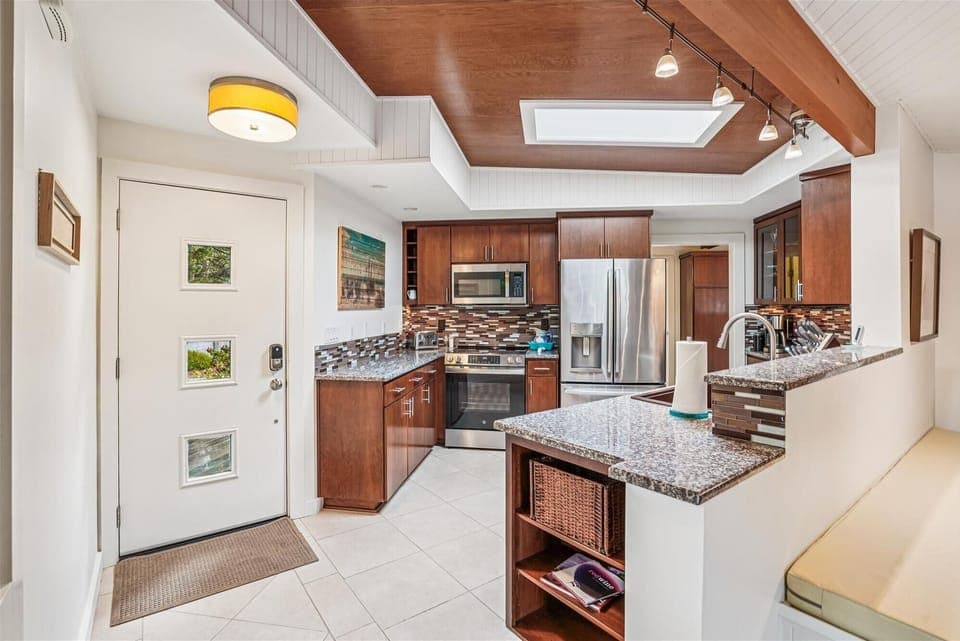 Kitchen at Barefoot Bungalow