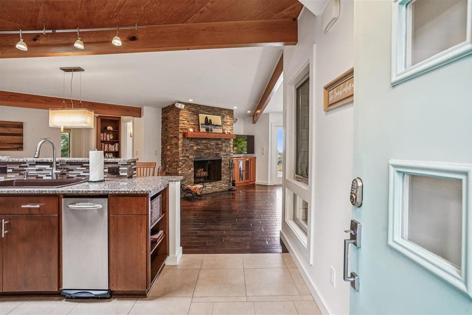 Entryway at Barefoot Bungalow