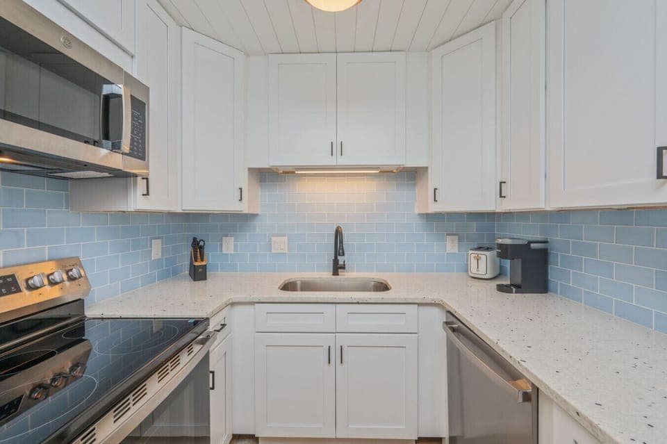 Cozy kitchen space designed for convenience and comfort