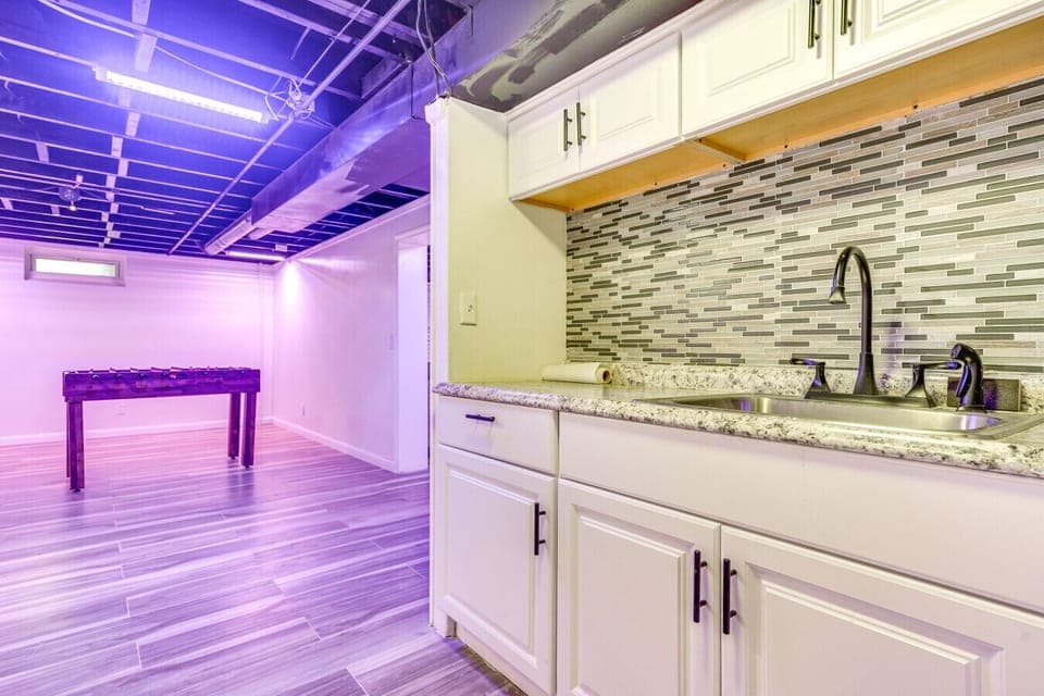 Entertainment Space | Foosball Table and Kitchenette