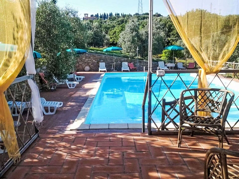 Swimming Pool, Resort, Hotel, Eco Hotel, Outdoor Furniture, Night, Chair, Houseplant, Hacienda, Flowerpot