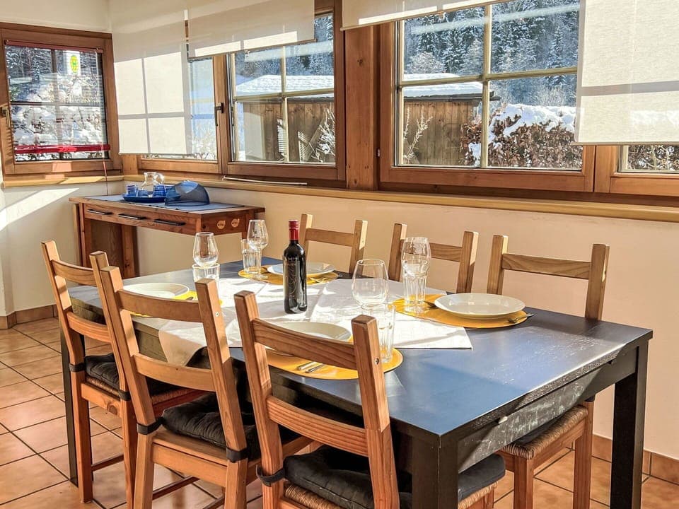 Furniture, Interior Design, Flooring, Wood, Chair, Table, Dining Room, Floor, Kitchen & Dining Room Table, Ceiling